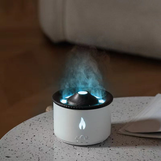 Creative Volcano Aromatherapy Flame Lamp
