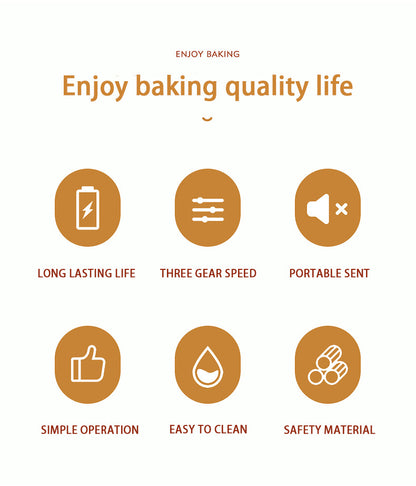 Hand-held Electric Whisk Baking Cake