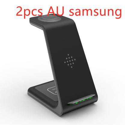3-in-1 Fast Charging Wireless Stand & Dock