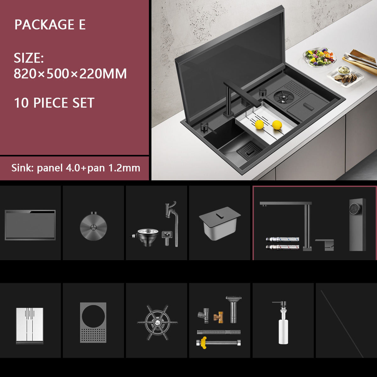Kitchen Stainless Steel Sink