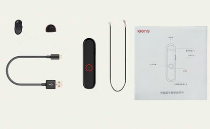 Listening button A1 Wired wireless Bluetooth headset