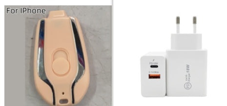 1500mAh Mini Power Pod Keychain Charger