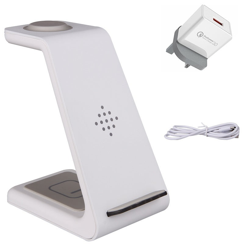 3-in-1 Fast Charging Wireless Stand & Dock