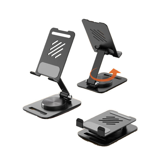 360° Rotating Metal Desk Phone & Tablet Stand