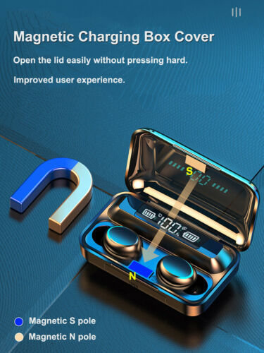 Wireless Waterproof Bluetooth Earbuds for iPhone & Samsung