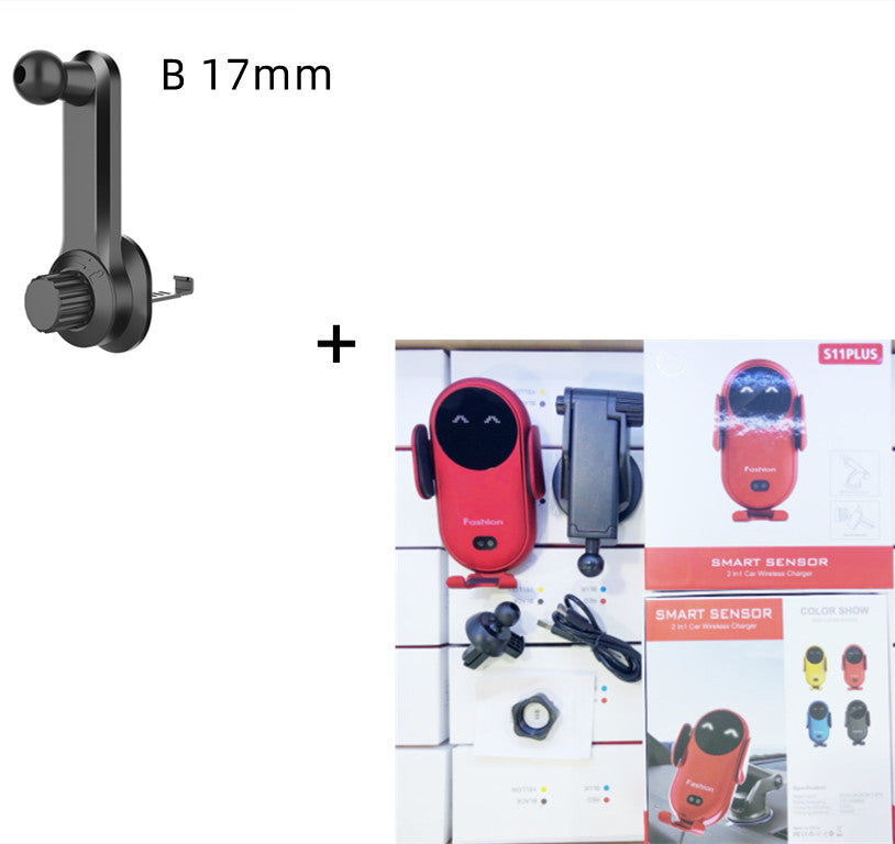 Infrared Induction Wireless Car Charger & Phone Holder