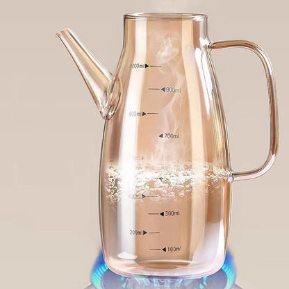 Kitchen Oiler Borosilicate Glass Condiment Bottle