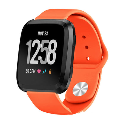 Durable Monochrome Silicone Strap