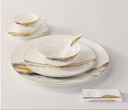 Bone China Hotel Tableware Set Chinese Style Success