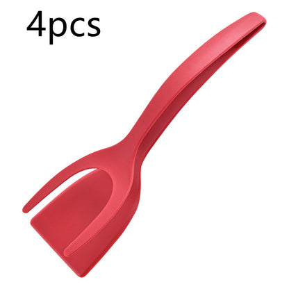 2 In 1 Grip And Flip Tongs Egg Spatula