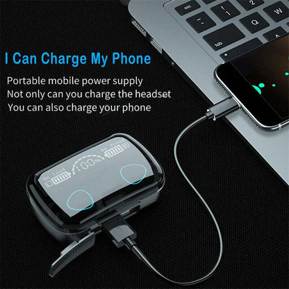 TWS Bluetooth 5.0 Waterproof Sport Earbuds