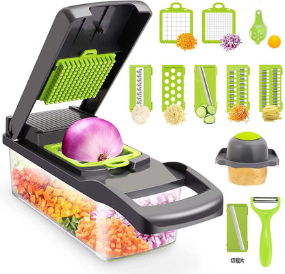Household Kitchen Vegetable Cutter and Silk Cutter