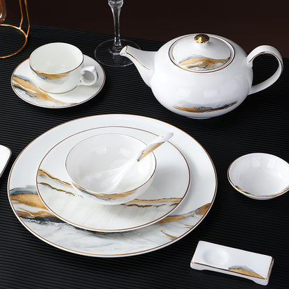 Bone China Hotel Tableware Set Chinese Style Success