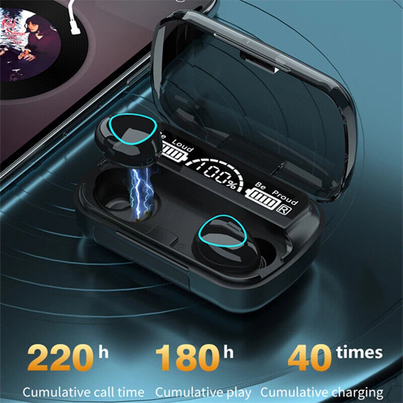 TWS Bluetooth 5.0 Waterproof Sport Earbuds