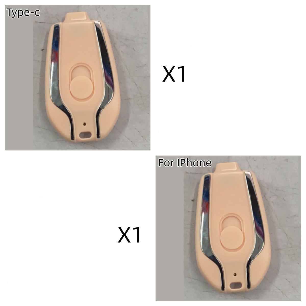 1500mAh Mini Power Pod Keychain Charger