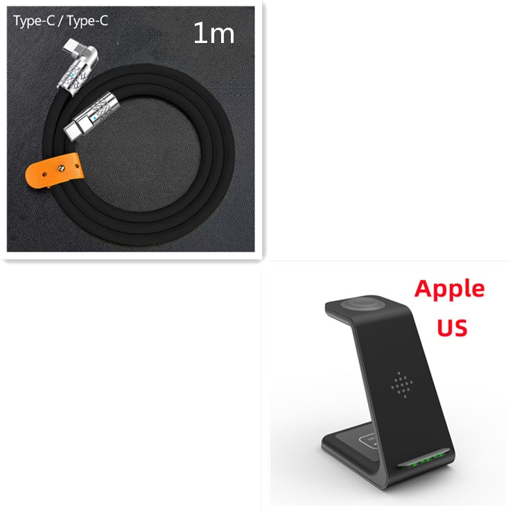 3-in-1 Fast Charging Wireless Stand & Dock