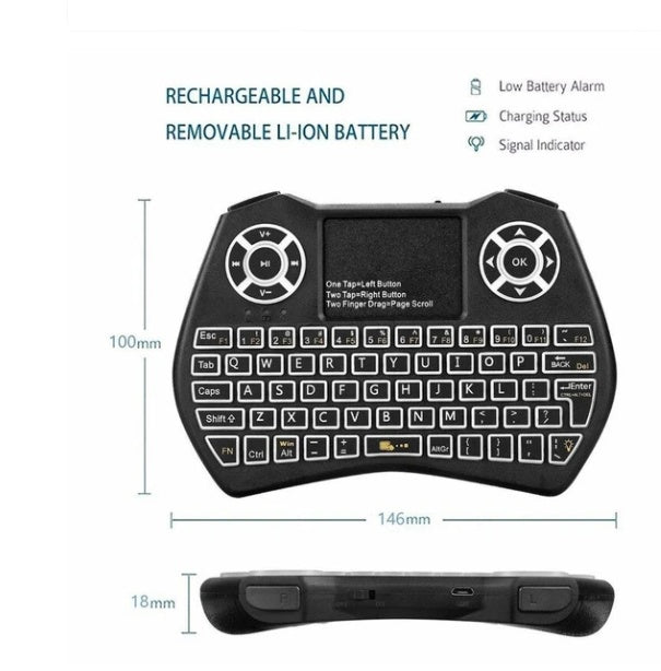 Mini Wireless Keyboard & Flying Mouse