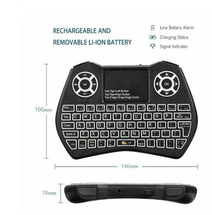 Mini Wireless Keyboard & Flying Mouse