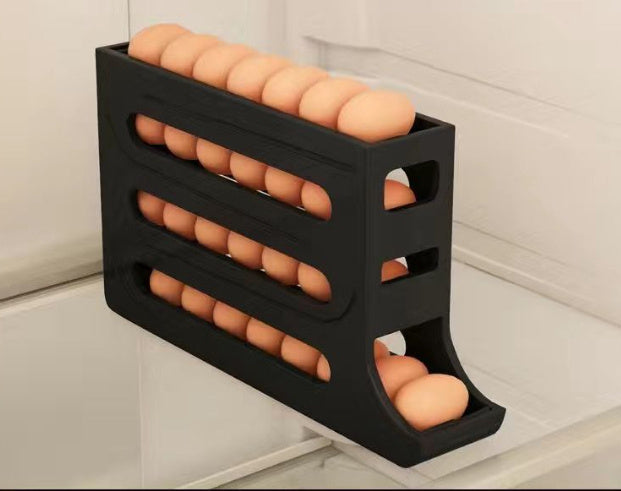 4-Layer Automatic Egg Roller Storage Tray
