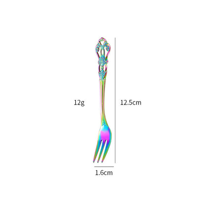 Gold-Plated Stainless Steel Cutlery Set