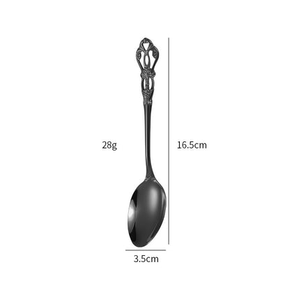 Gold-Plated Stainless Steel Cutlery Set