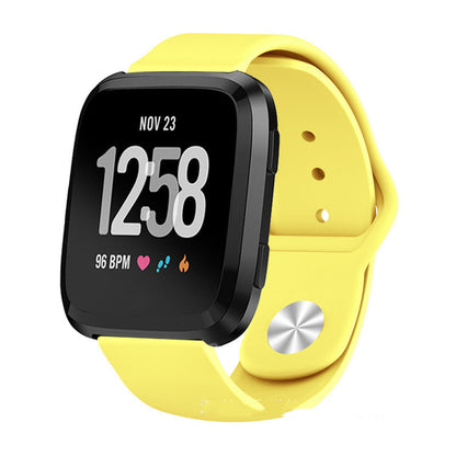 Durable Monochrome Silicone Strap
