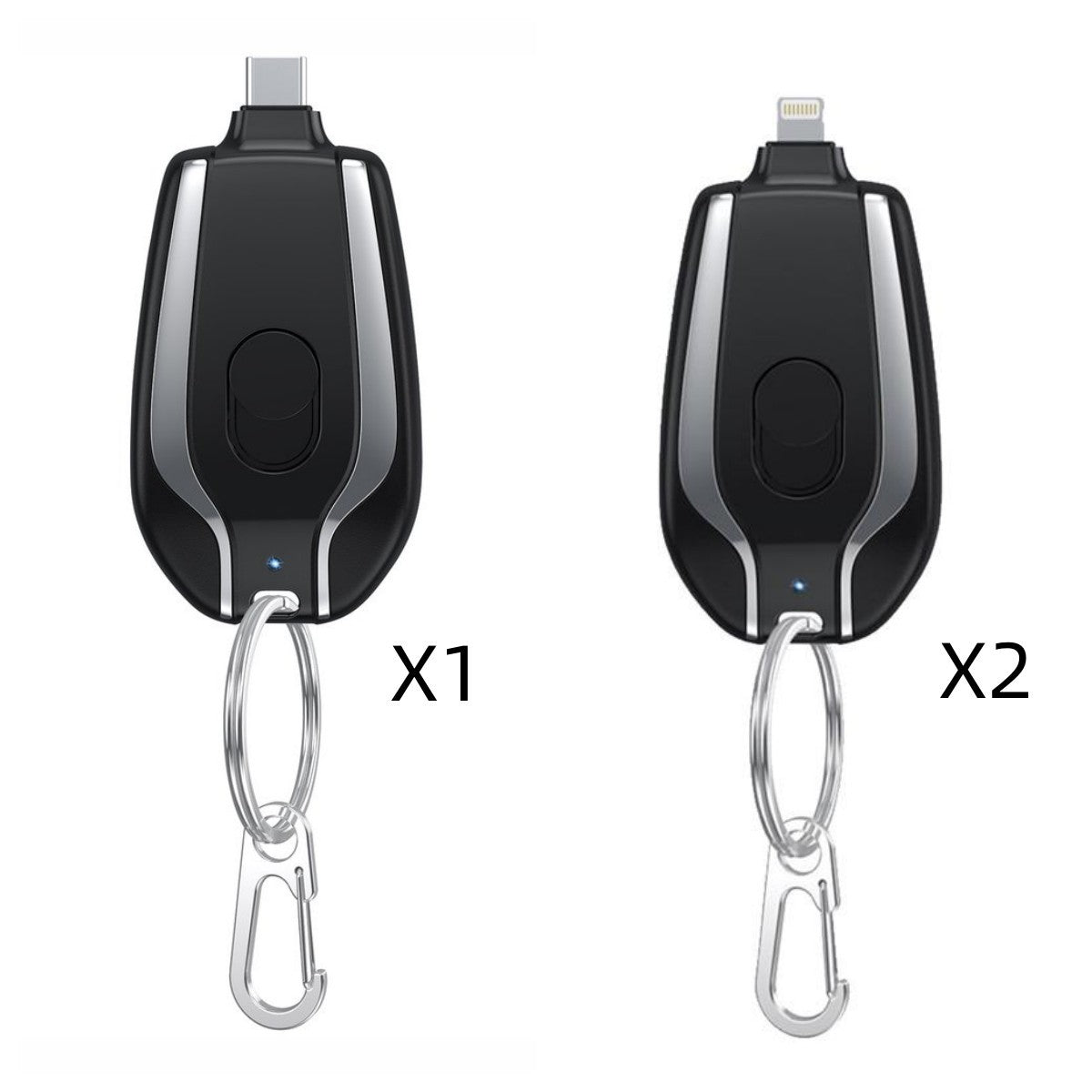 1500mAh Mini Power Pod Keychain Charger