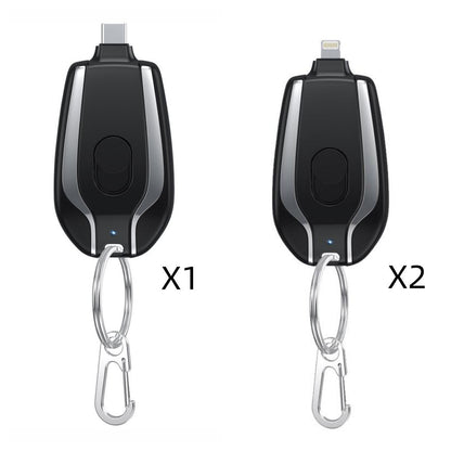 1500mAh Mini Power Pod Keychain Charger