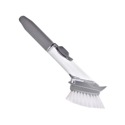 Dispenser dishwasher cleaning brush 2 In 1